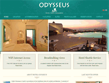 Tablet Screenshot of hotelodysseus.com